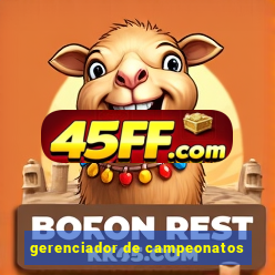 gerenciador de campeonatos